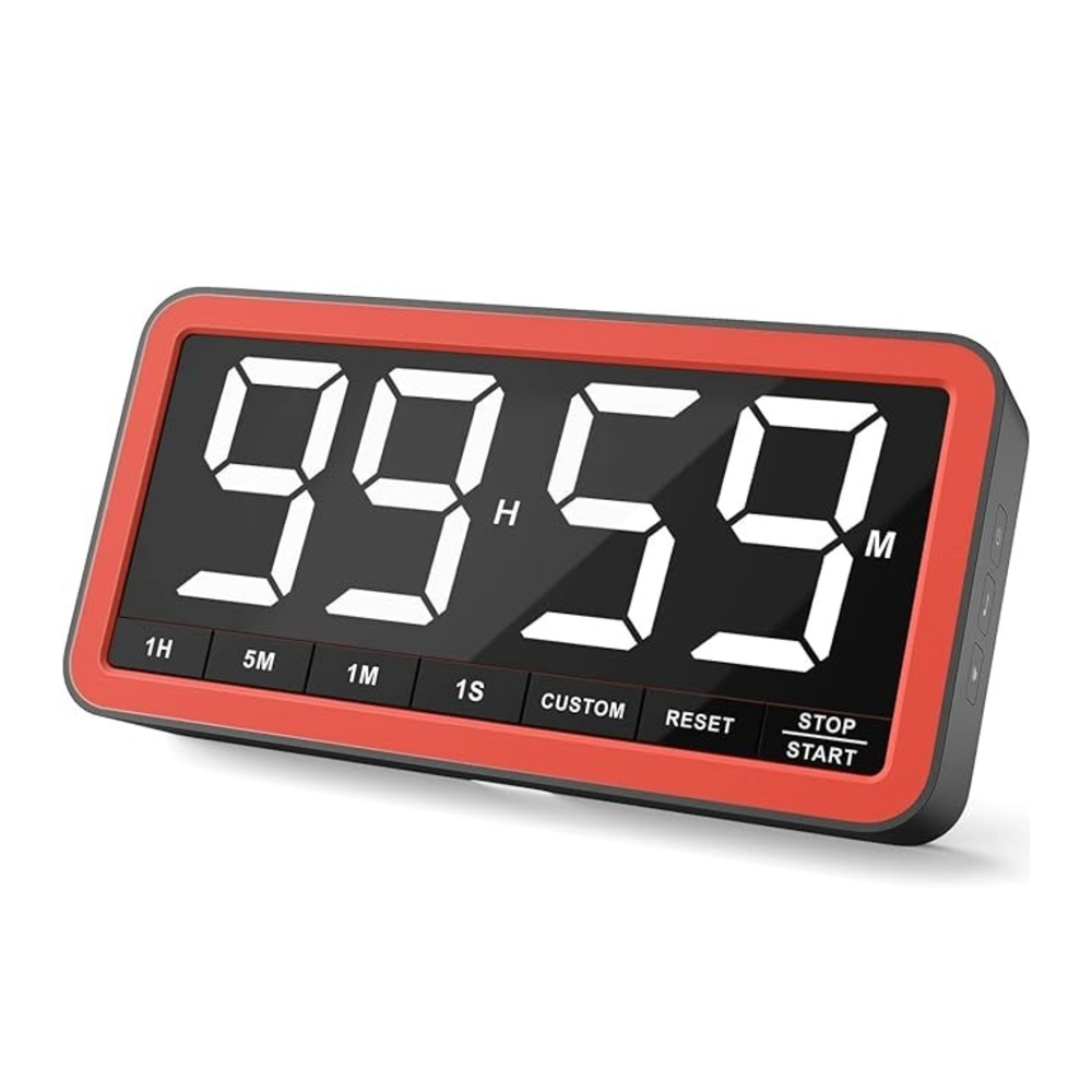 Commercial Kitchen Timer - Большой цифровой таймер с USB-зарядкой, 3