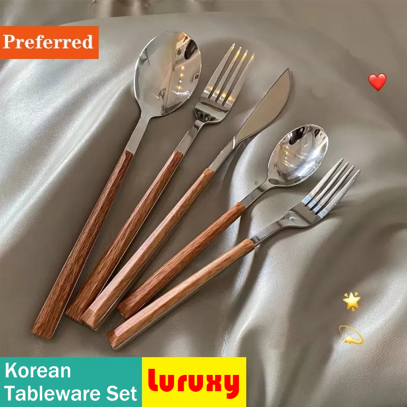 Commercial Kitchen Knife Set - Набор столовых приборов из нержавеющей стали