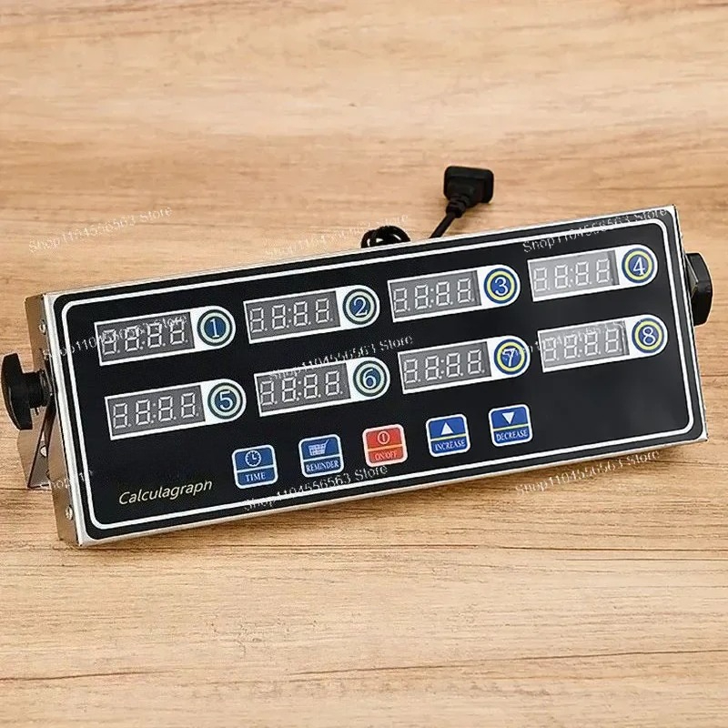 Commercial Kitchen Timer - ​ ​ CAL-8B 8-канальный кухонный таймер,
