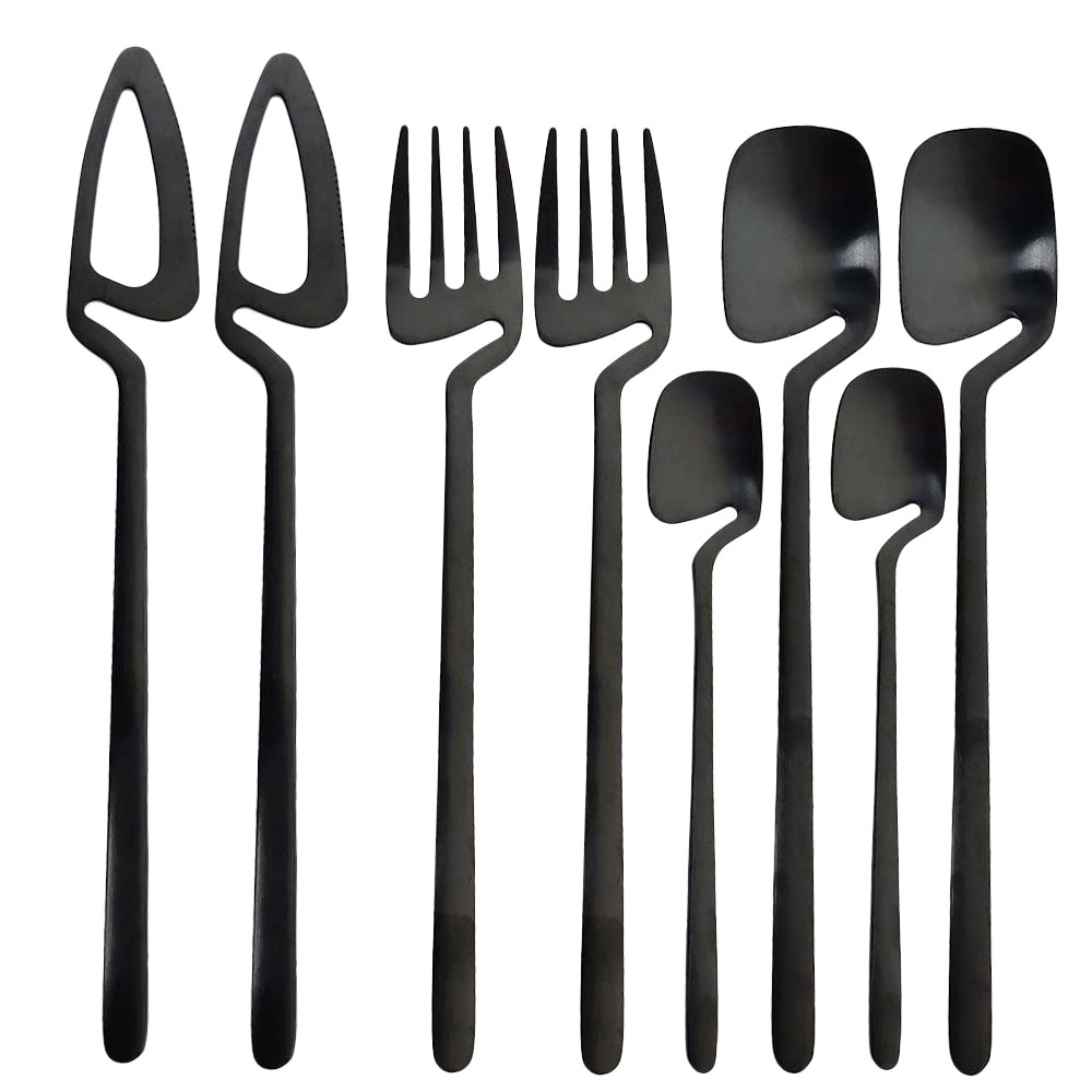 Commercial Kitchen Knife Set - Набор столовых приборов JANKNG, 8 шт./2