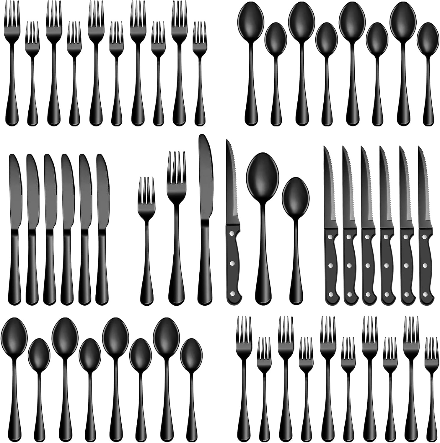 Набор столовых приборов из 24/ – обзор и цена Commercial Kitchen Knife Set