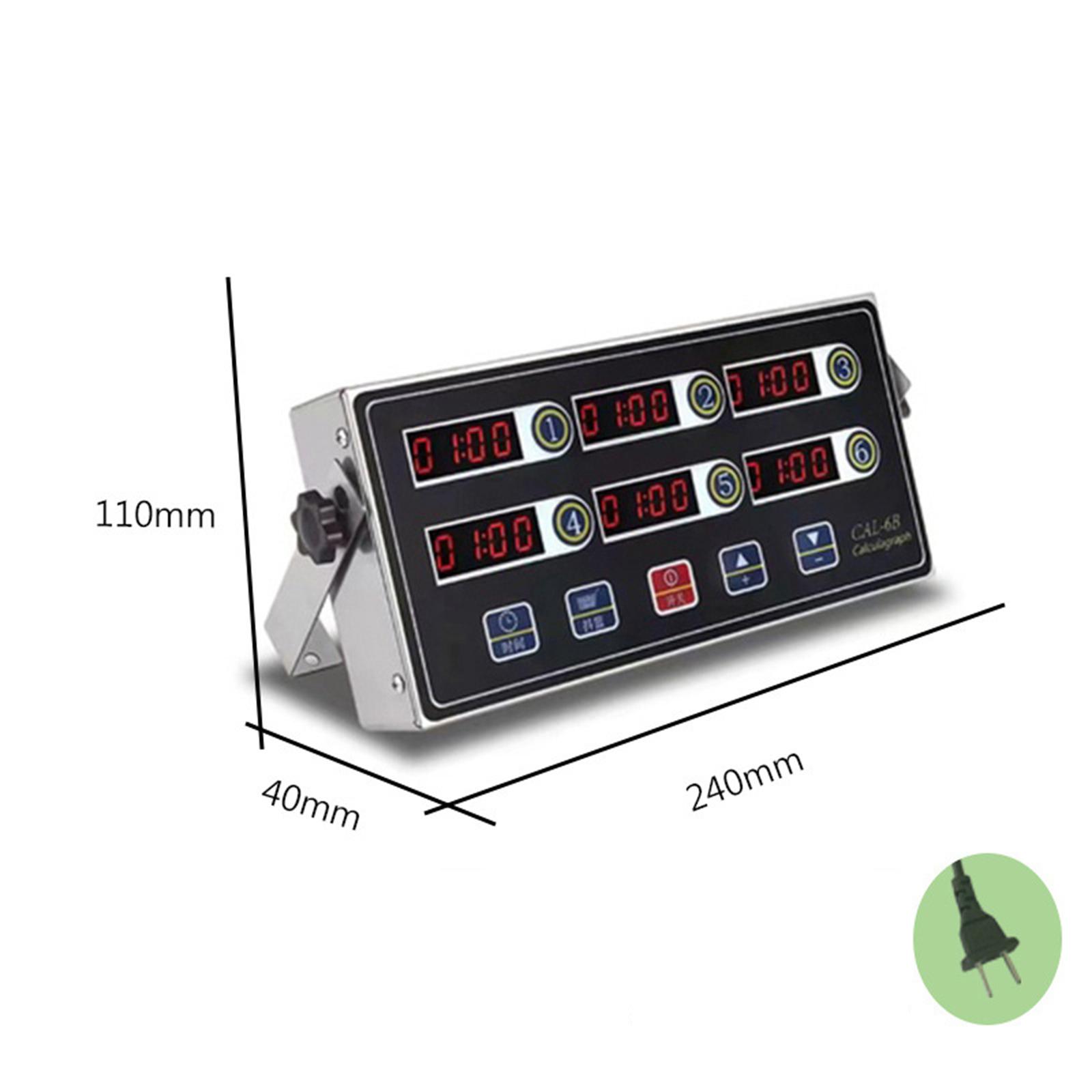 Многоканальный светодиодный ку – обзор и цена Commercial Kitchen Timer