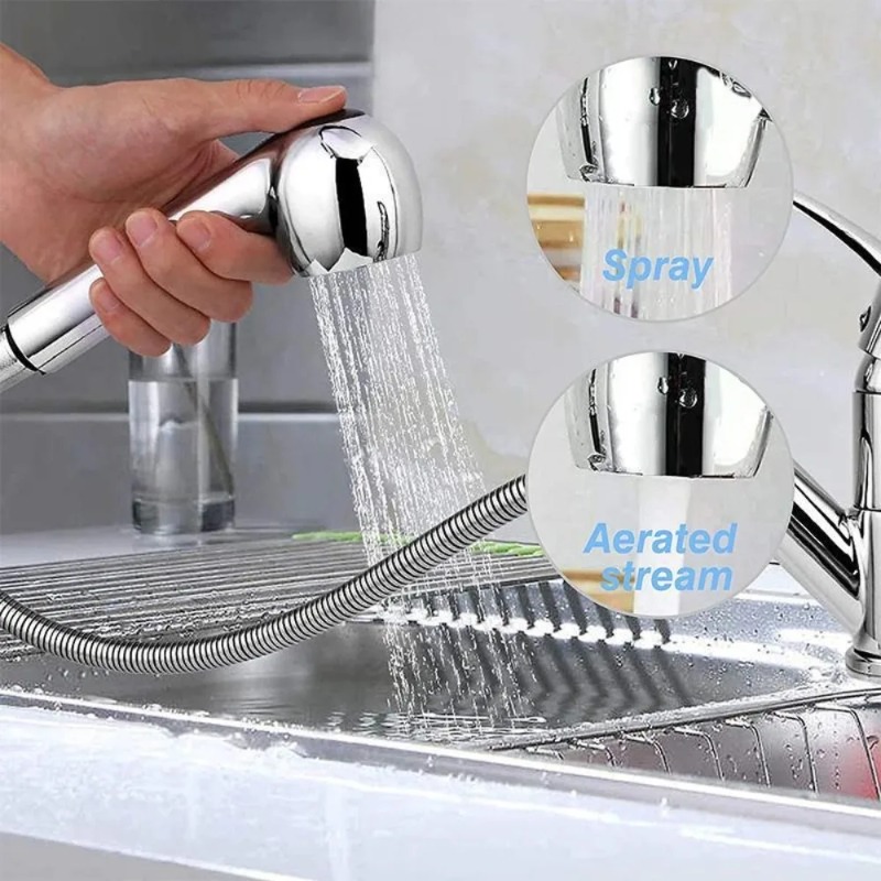 Выдвижной кухонный смеситель с – обзор и цена Commercial Kitchen Tap With Spray