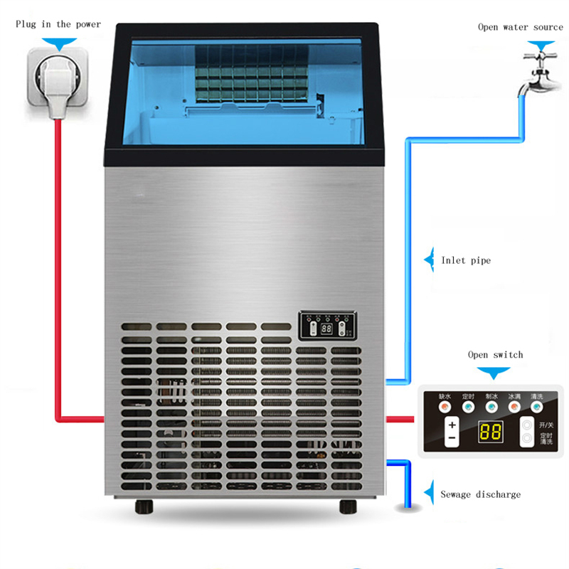 Профессиональная коммерческая  – обзор и цена Commercial Ice Maker
