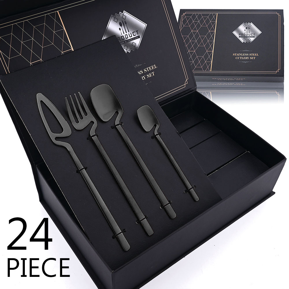 Набор матовых столовых приборо – обзор и цена Commercial Kitchen Knife Set
