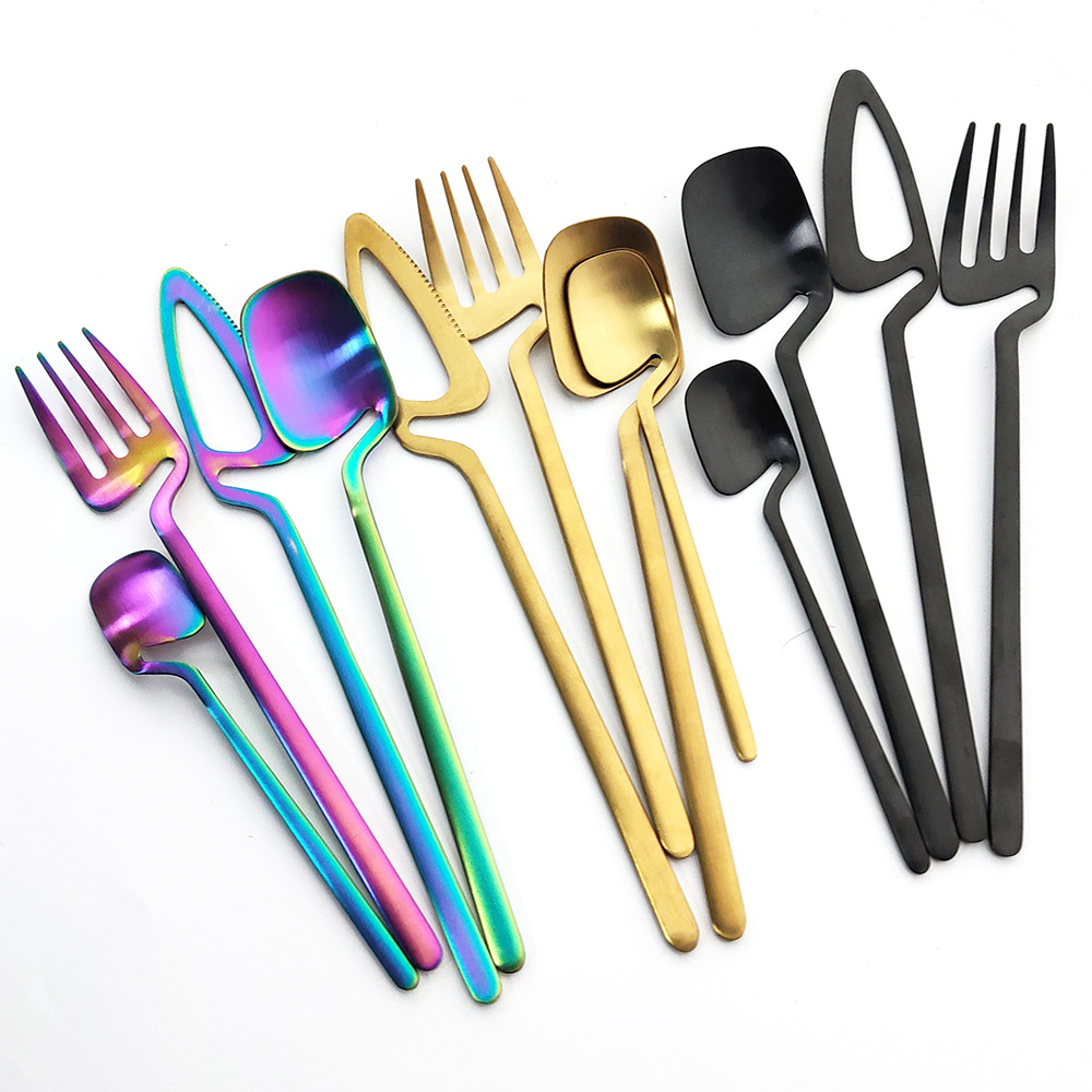 Набор матовых столовых приборо – обзор и цена Commercial Kitchen Knife Set