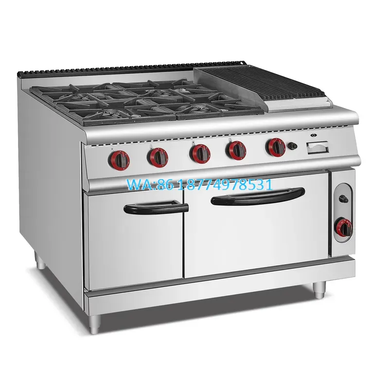 Коммерческая газовая плита Wmw – обзор и цена Range Commercial Kitchen