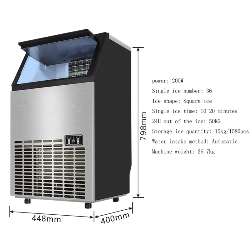 Автоматический льдогенератор и – обзор и цена Commercial Ice Maker