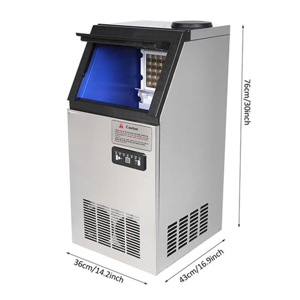 Коммерческий льдогенератор 110 – обзор и цена Commercial Ice Maker