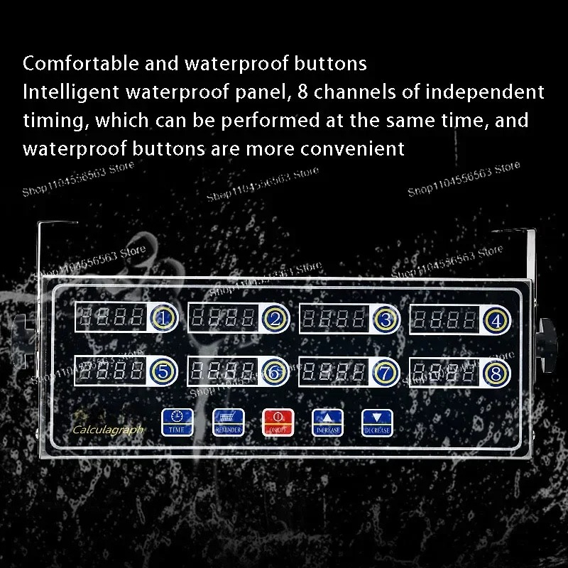 ​ ​ CAL-8B 8-канальный кухонны – обзор и цена Commercial Kitchen Timer