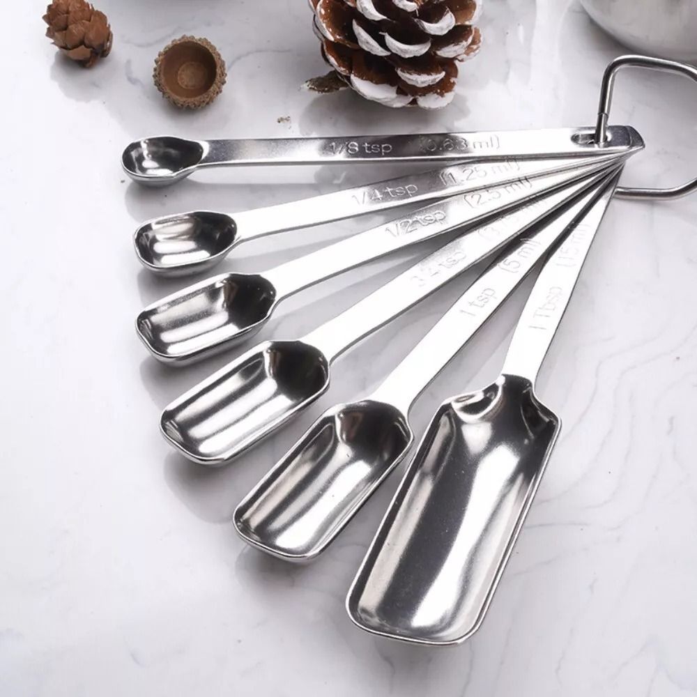 6 шт., мерные ложки из нержаве – обзор и цена Commercial Kitchen Products