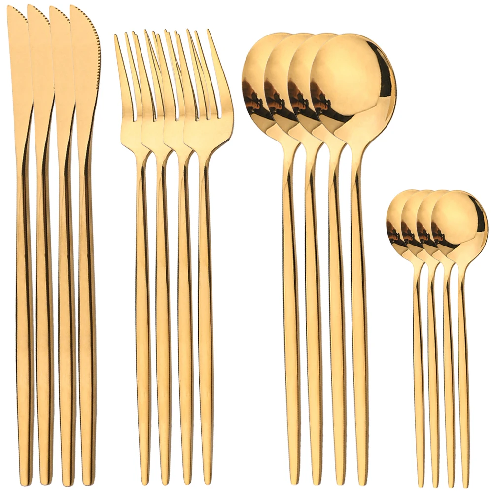 16 шт., столовые приборы из не – обзор и цена Commercial Kitchen Knife Set